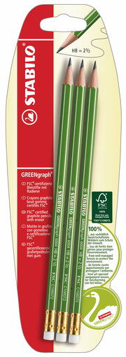 Tužky STABILO GREENgraph