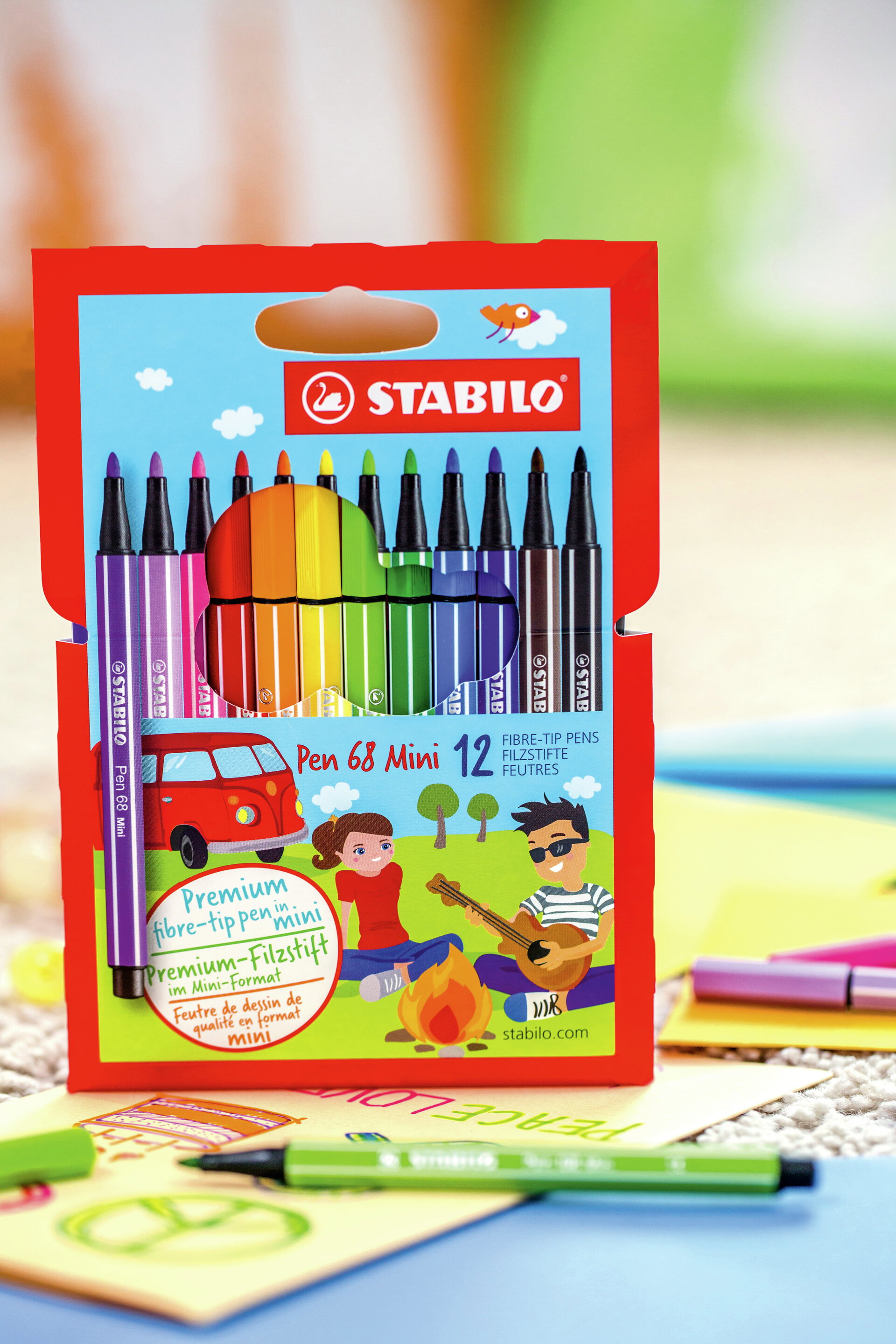 Feutres STABILO Pen 68 Mini