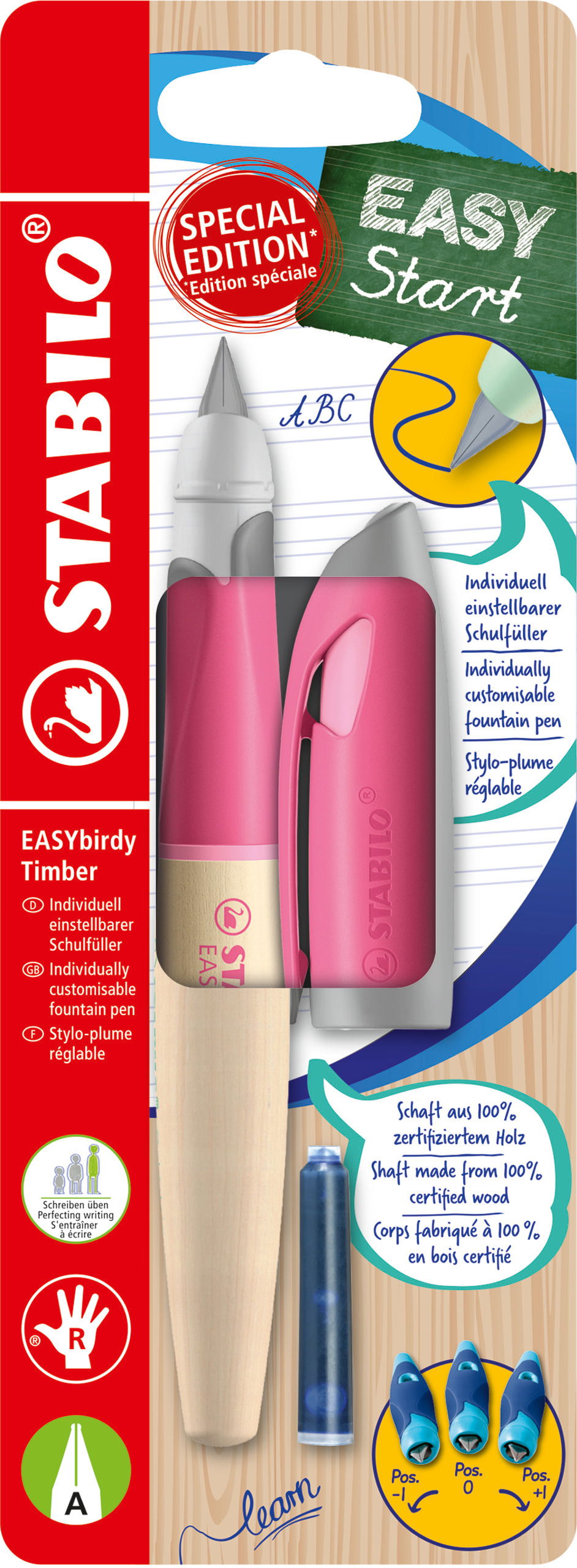 Füller STABILO EASYbirdy