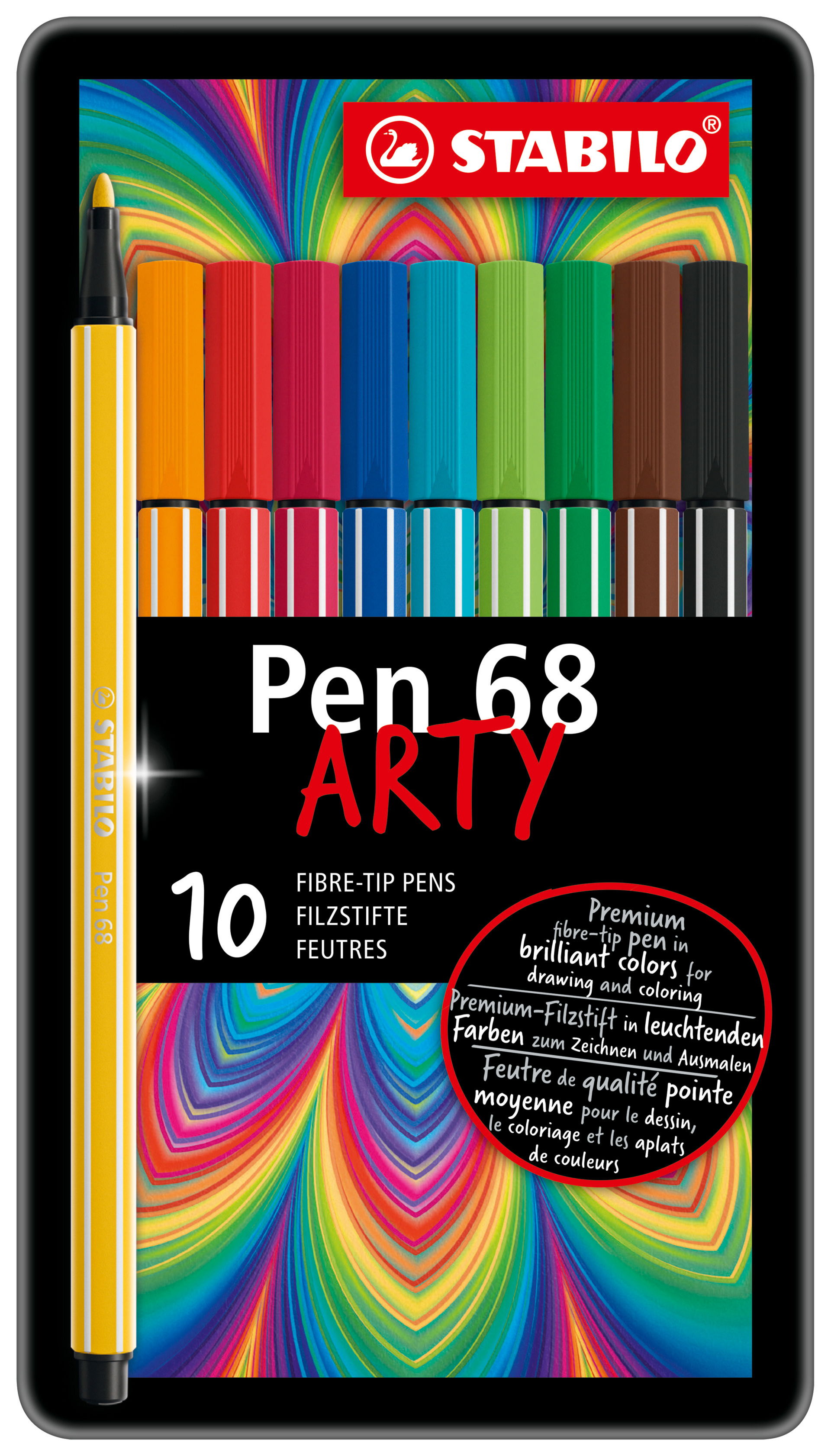 Feutres STABILO Pen 68 ARTY