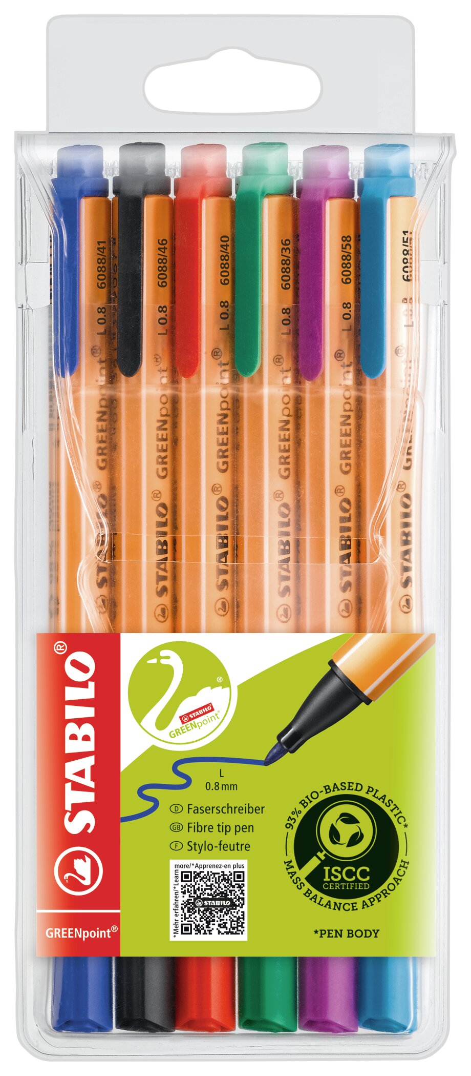 Stylo-feutre STABILO GREENpoint Stylos-feutres STABILO GREENpoint