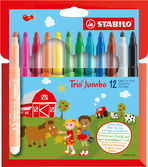 Fiber-Tip Pen STABILO Trio Jumbo