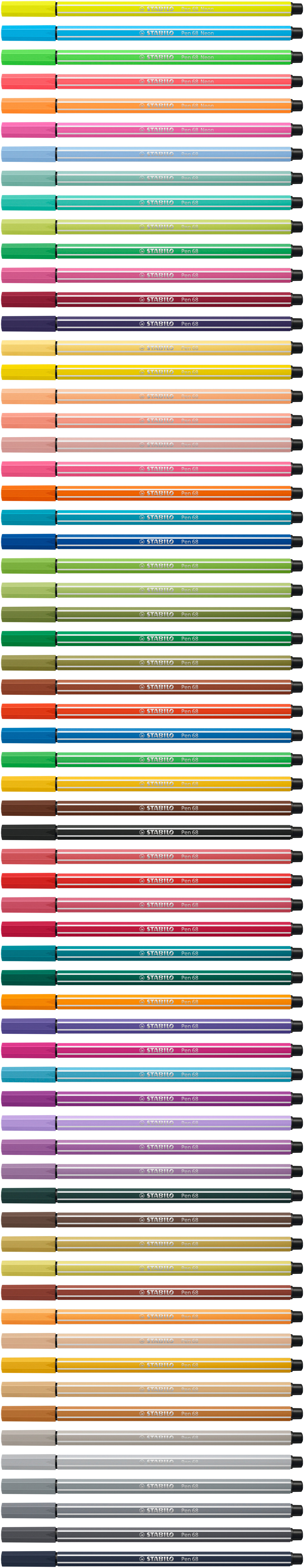 Prémiový vláknový fix STABILO Pen 68 Prémiový vláknový fix STABILO Pen 68