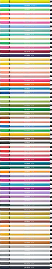 farbige Stifte, Marker-Set, bunte Farben, Feinliner, Schreibwerkzeuge