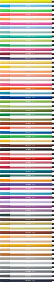 Marker, Colored pens, Fine tip, Assorted colors, Stationery
