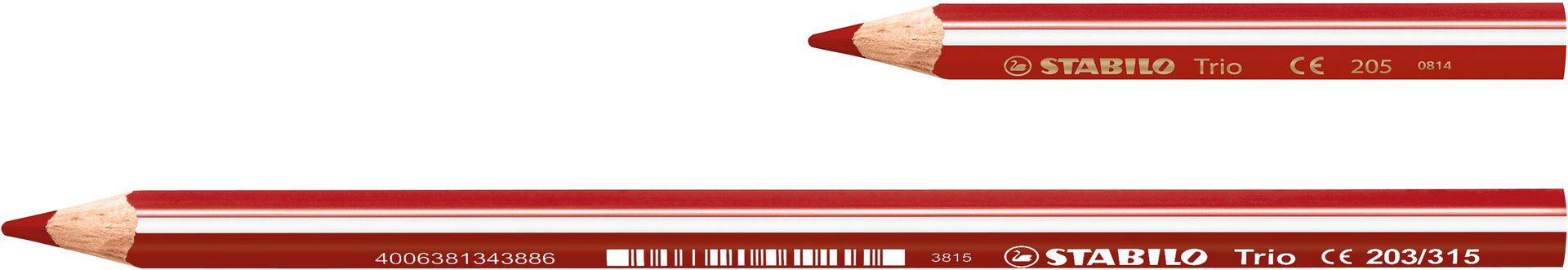 Colored Pencils STABILO Trio thick short