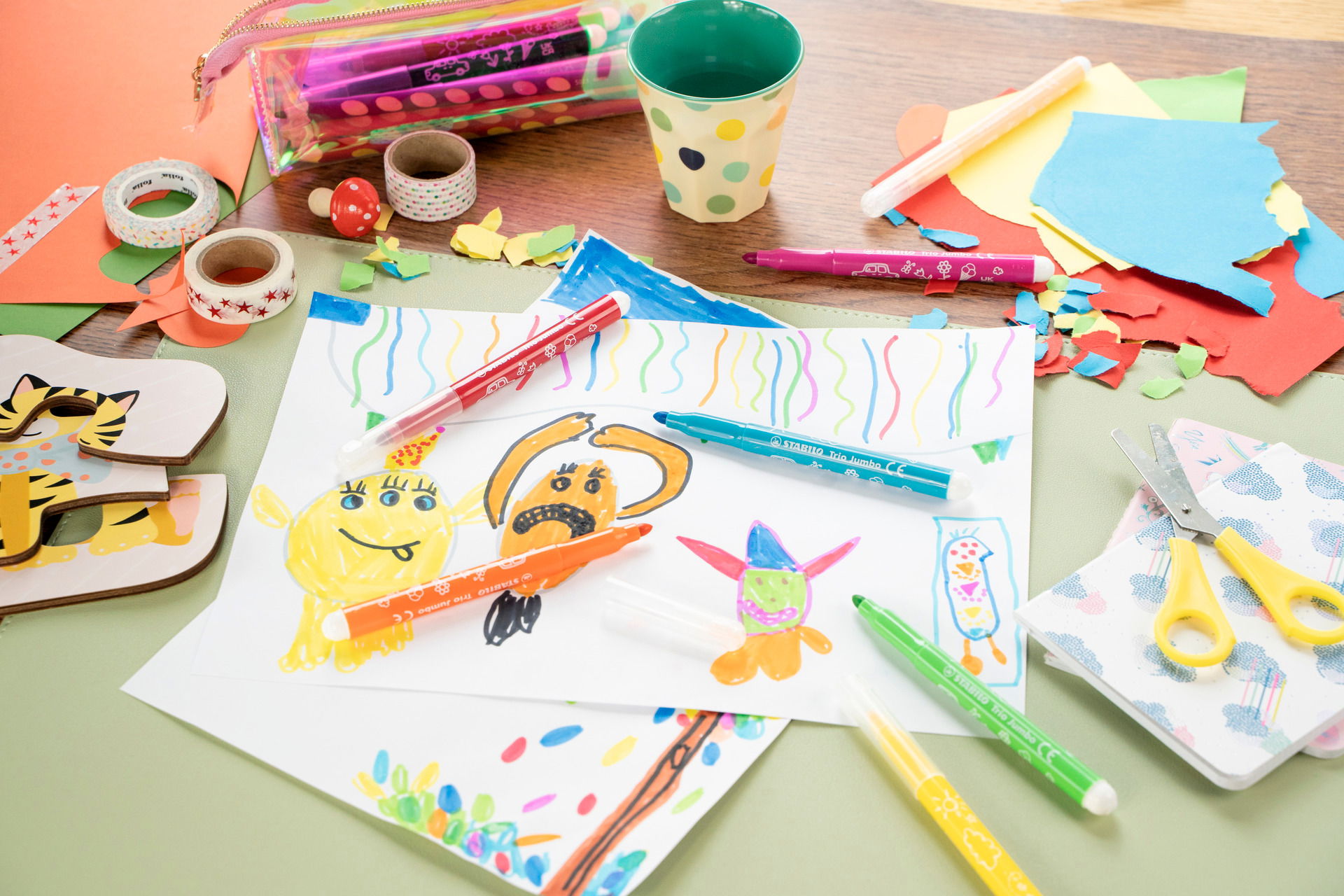 Feutres STABILO Trio Jumbo