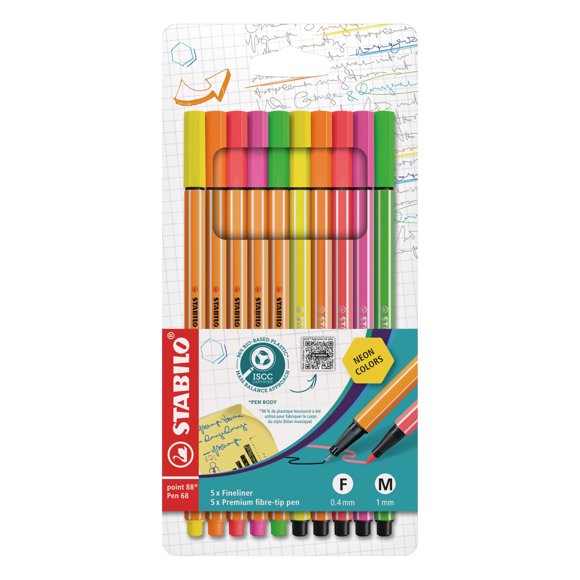 Fineliner STABILO point 88 und Premium-Filzstift Pen 68 Fineliner STABILO point 88 und Premium-Filzstift Pen 68