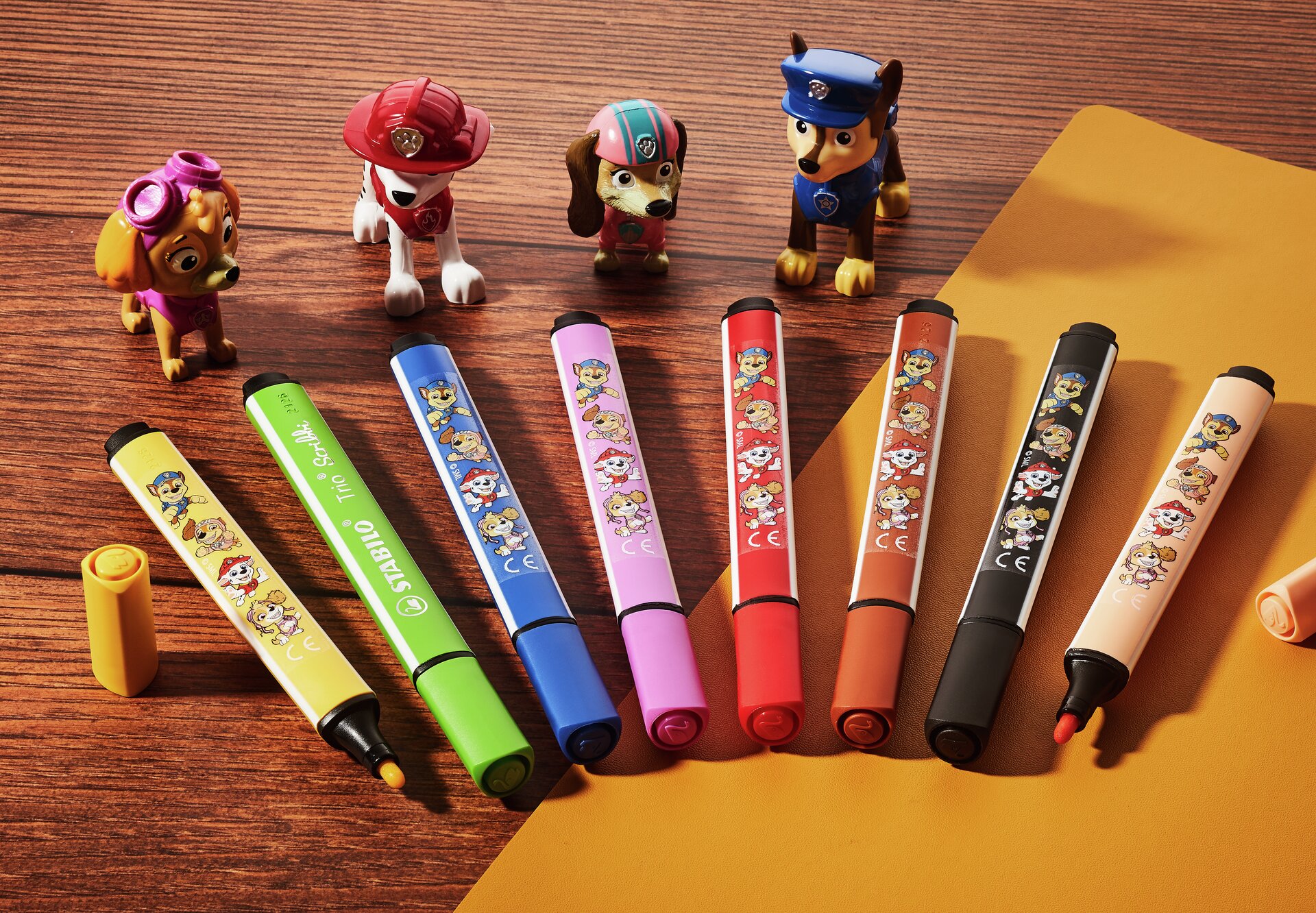 Pennarello STABILO Trio Scribbi PAW Patrol