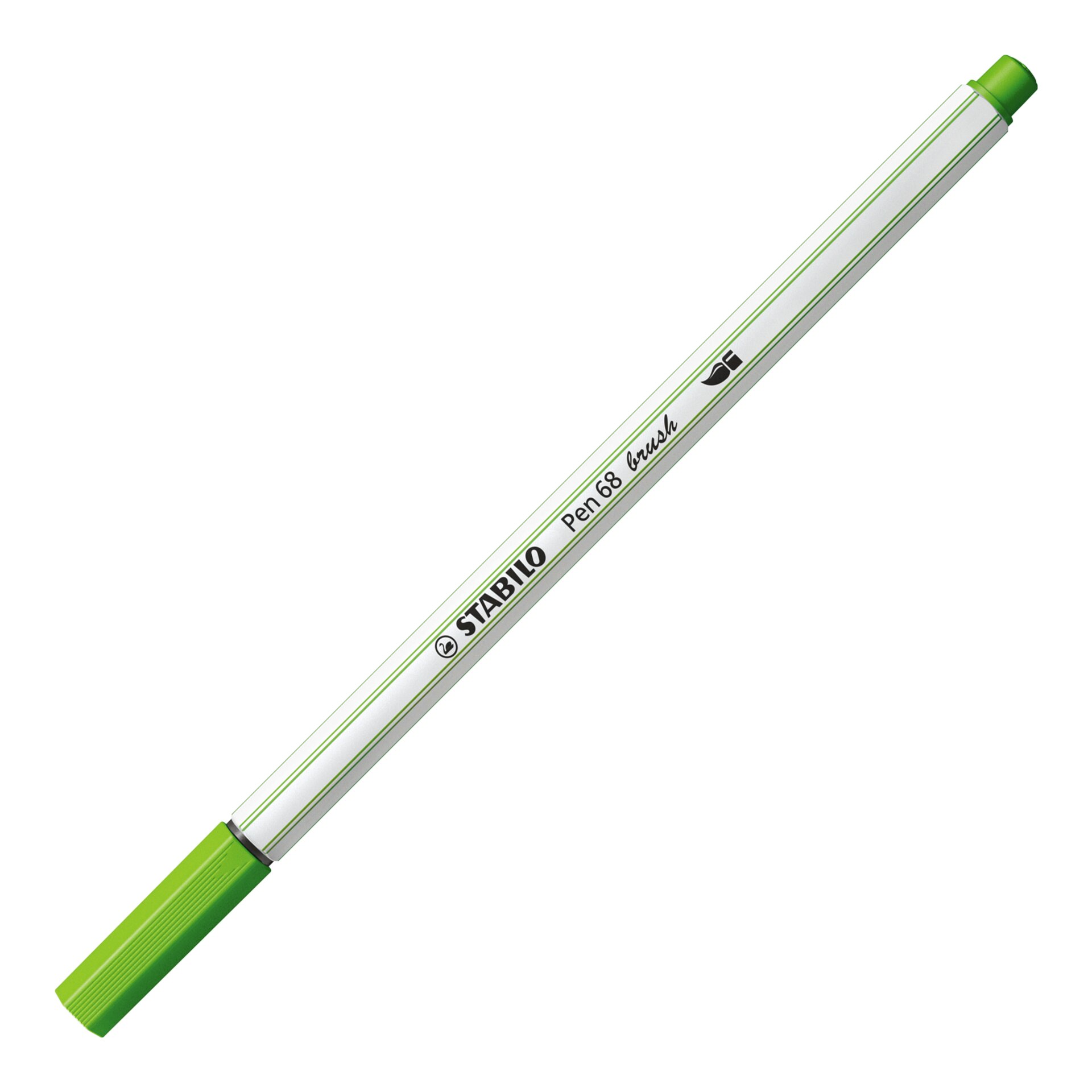Premium viltstift met penseelpunt STABILO Pen 68 brush Viltstiften STABILO Pen 68 brush