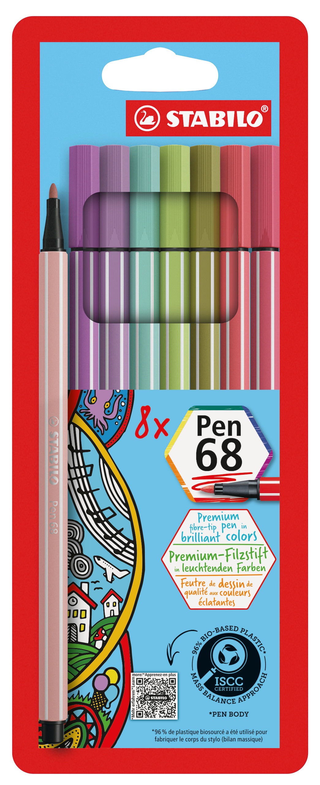 Feutres STABILO Pen 68