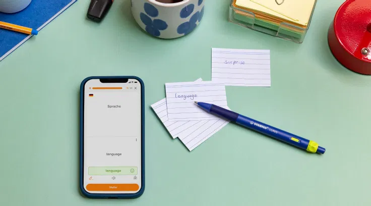 STABILO LUNIS ink in Aktion zusammen mit der phase6 App
