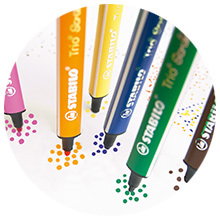 Fiber-Tip Pen STABILO Trio Scribbi