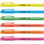 Highlighter, Marker, Permanent, Verschiedene Farben, Stabilo flash