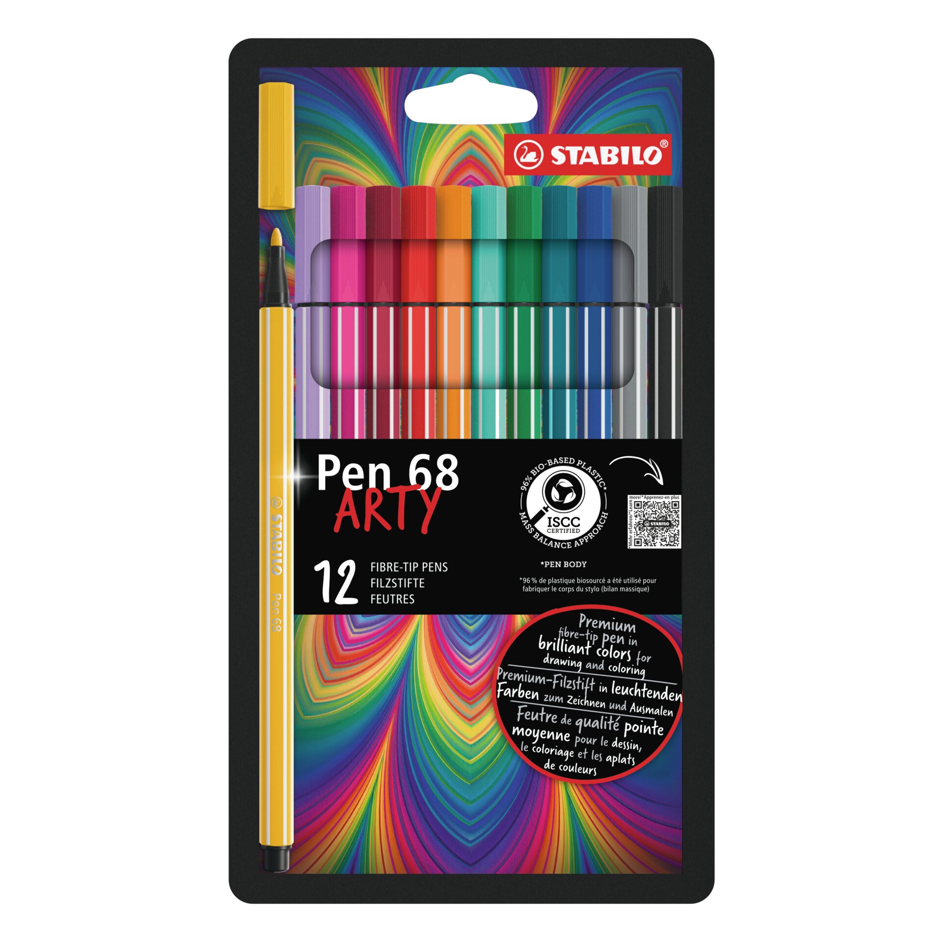 Feutre de dessin de qualité premium STABILO Pen 68 Feutres STABILO Pen 68 ARTY