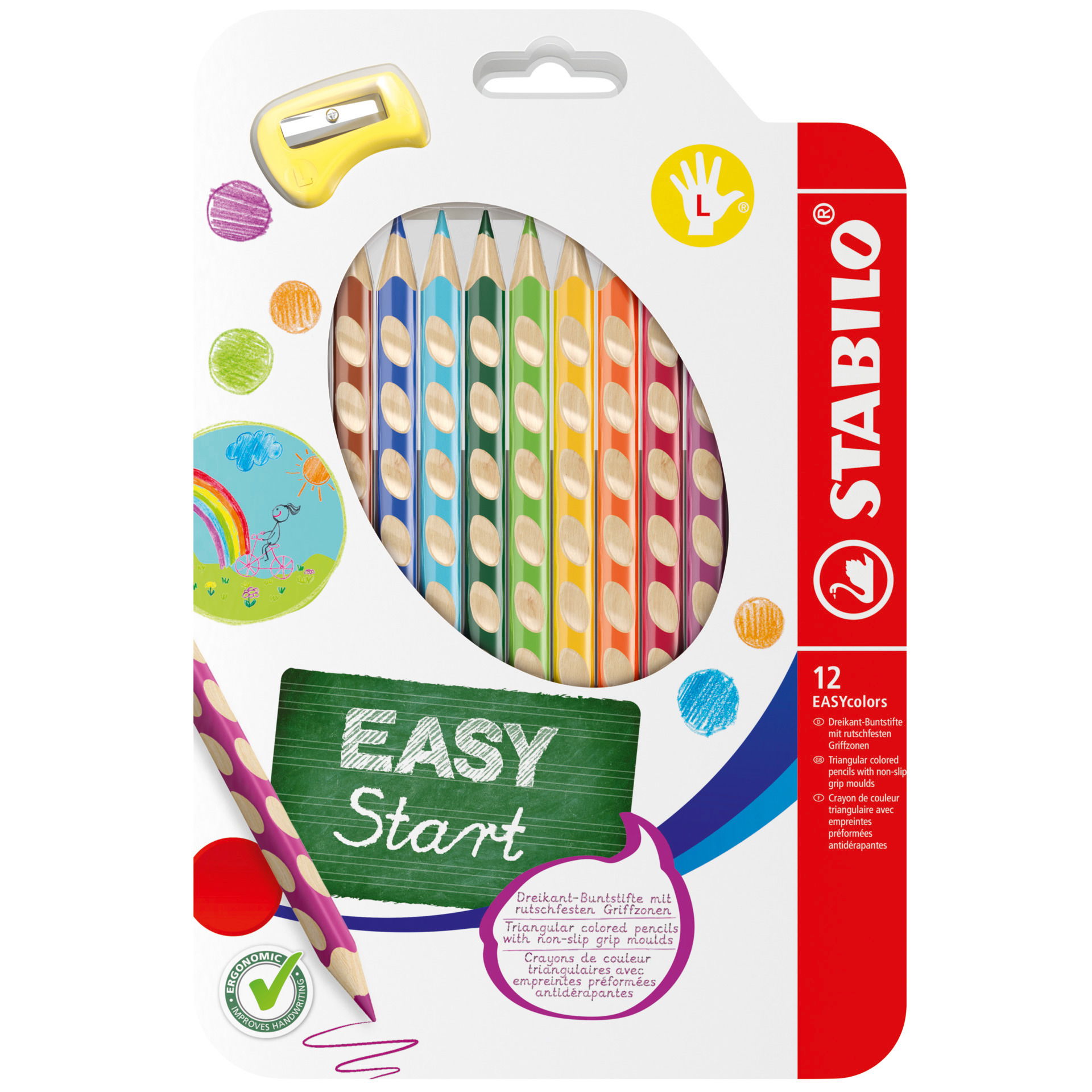 Colored Pencils STABILO EASYcolors