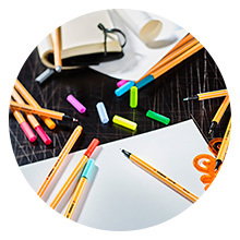 Stylos-feutres STABILO point 88 ARTY