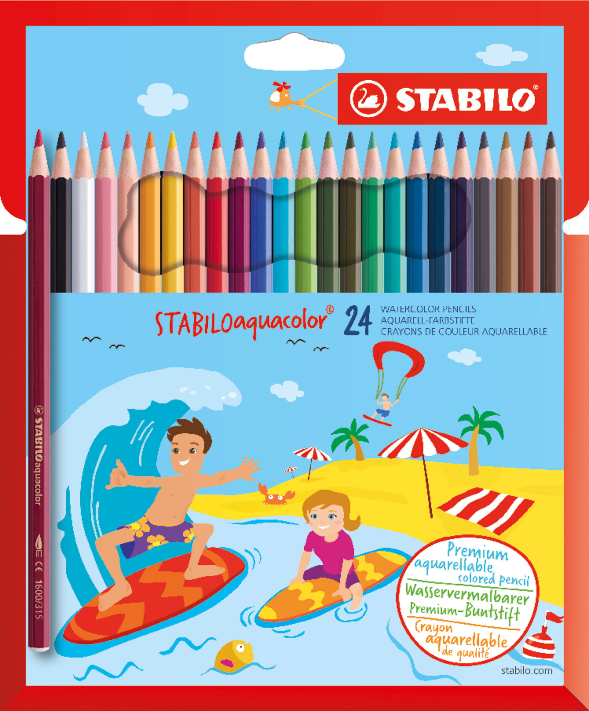Buntstifte STABILOaquacolor