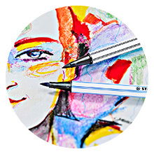 Fiber-Tip Pen STABILO Pen 68 brush