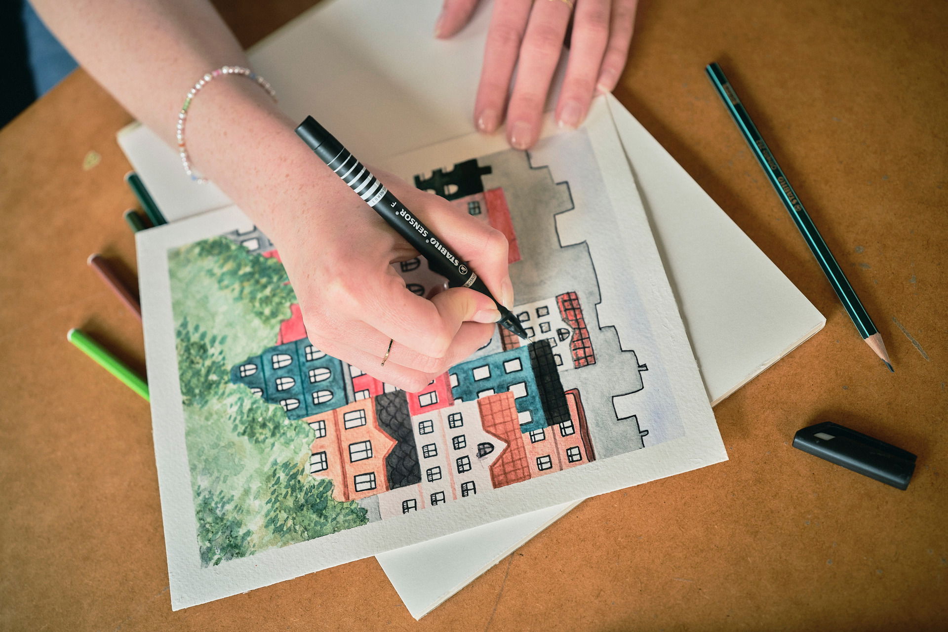 Fineliner/ Fibre- Tip Pen STABILO SENSOR fine