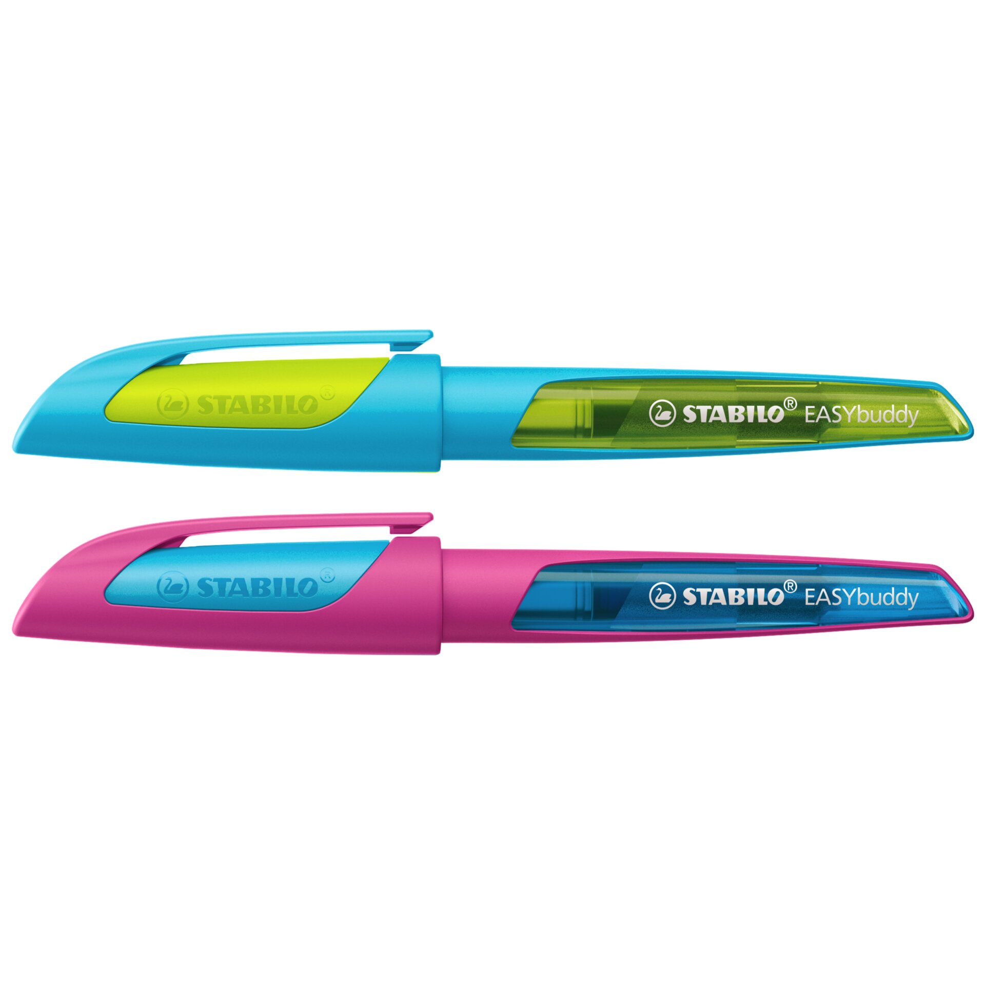 Ergonomischer Schulfüller inkl. Patrone STABILO EASYbuddy FRESH Edition Korrekturmarker, Schreibkugel, Marker, Korrekturstift, Hochl markieren