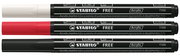 Acrylicmarker, Markerstift, Dreifarbenset, Zweipointed Marker, Acrylfarbe