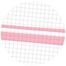 Textmarker STABILO BOSS ORIGINAL Pastel, canvas, grid, pattern, round, pink stripes