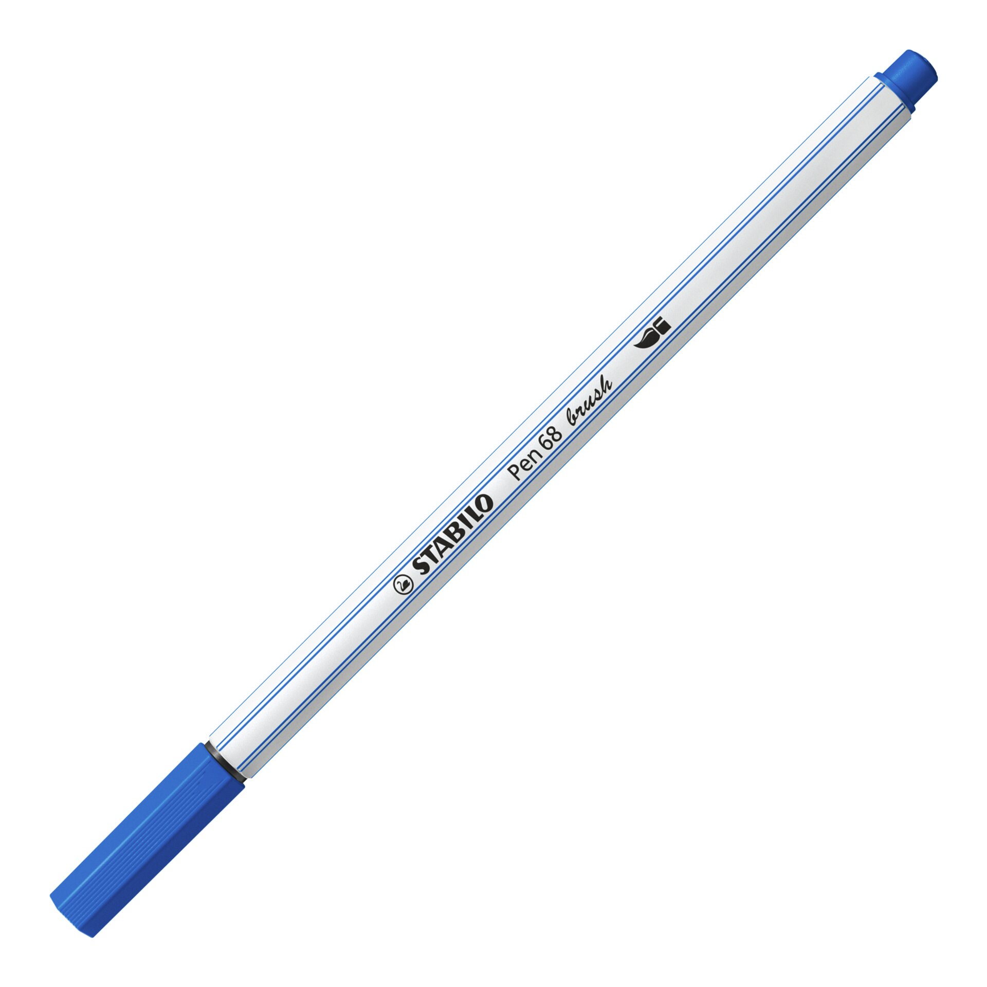 Premium viltstift met penseelpunt STABILO Pen 68 brush Viltstiften STABILO Pen 68 brush