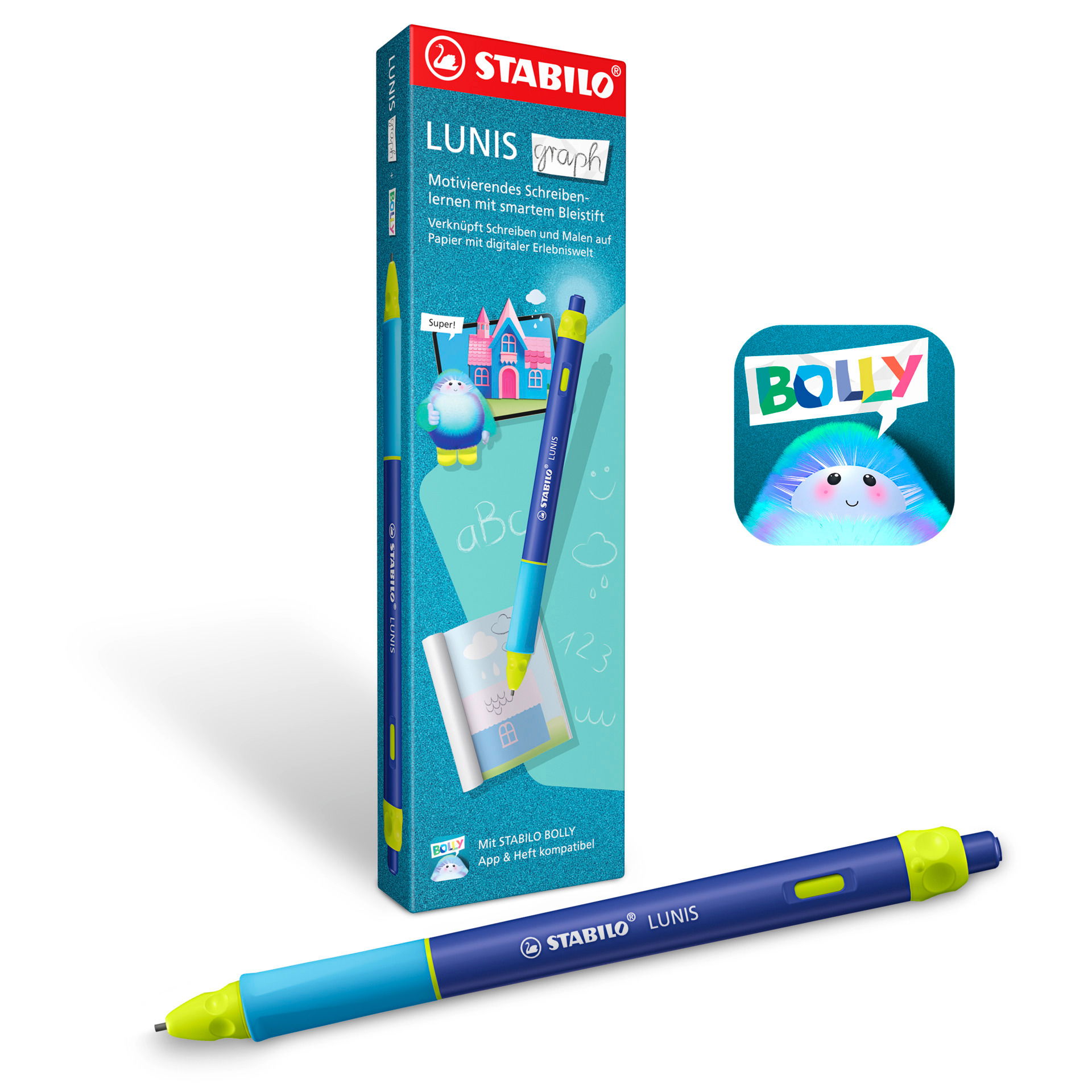 Smarter Bleistift STABILO LUNIS graph STABILO DigiPen