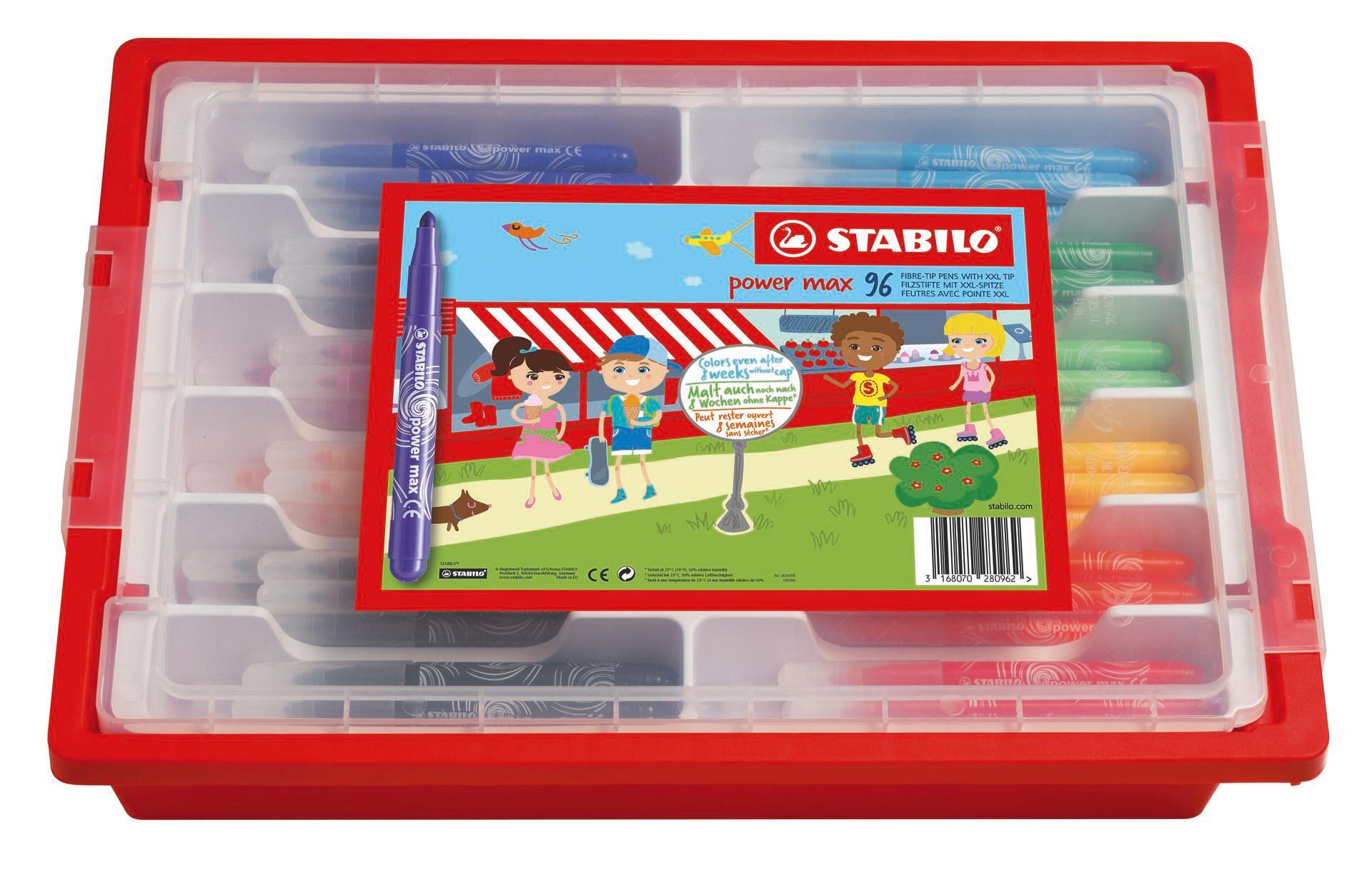 Extra dikke viltstift STABILO power max Viltstiften STABILO power max