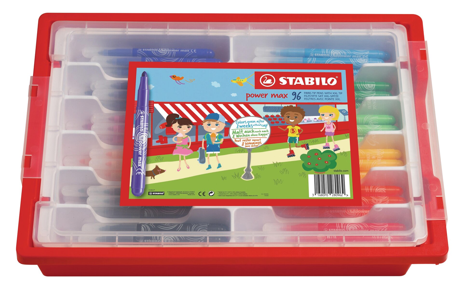 Viltstiften STABILO power max