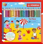 Colored Pencils STABILO Trio thick