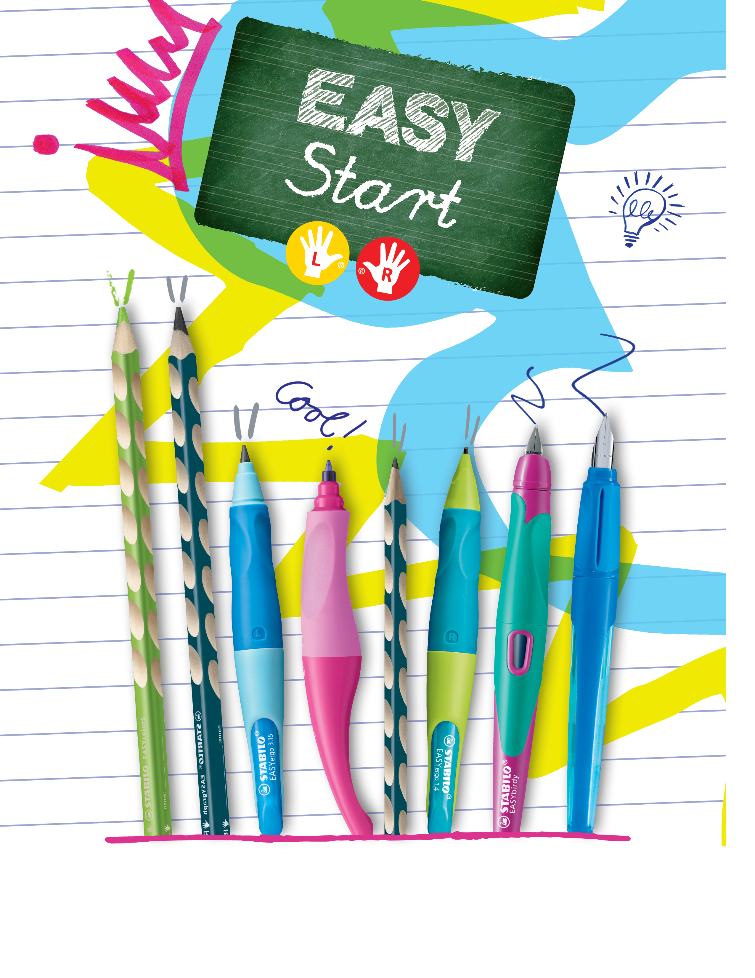 Kugelschreiber, Bleistift, Schreibset, Schulbedarf, Pen-Set
