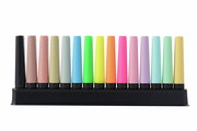 highlighter, marker, neon, set, multicolor