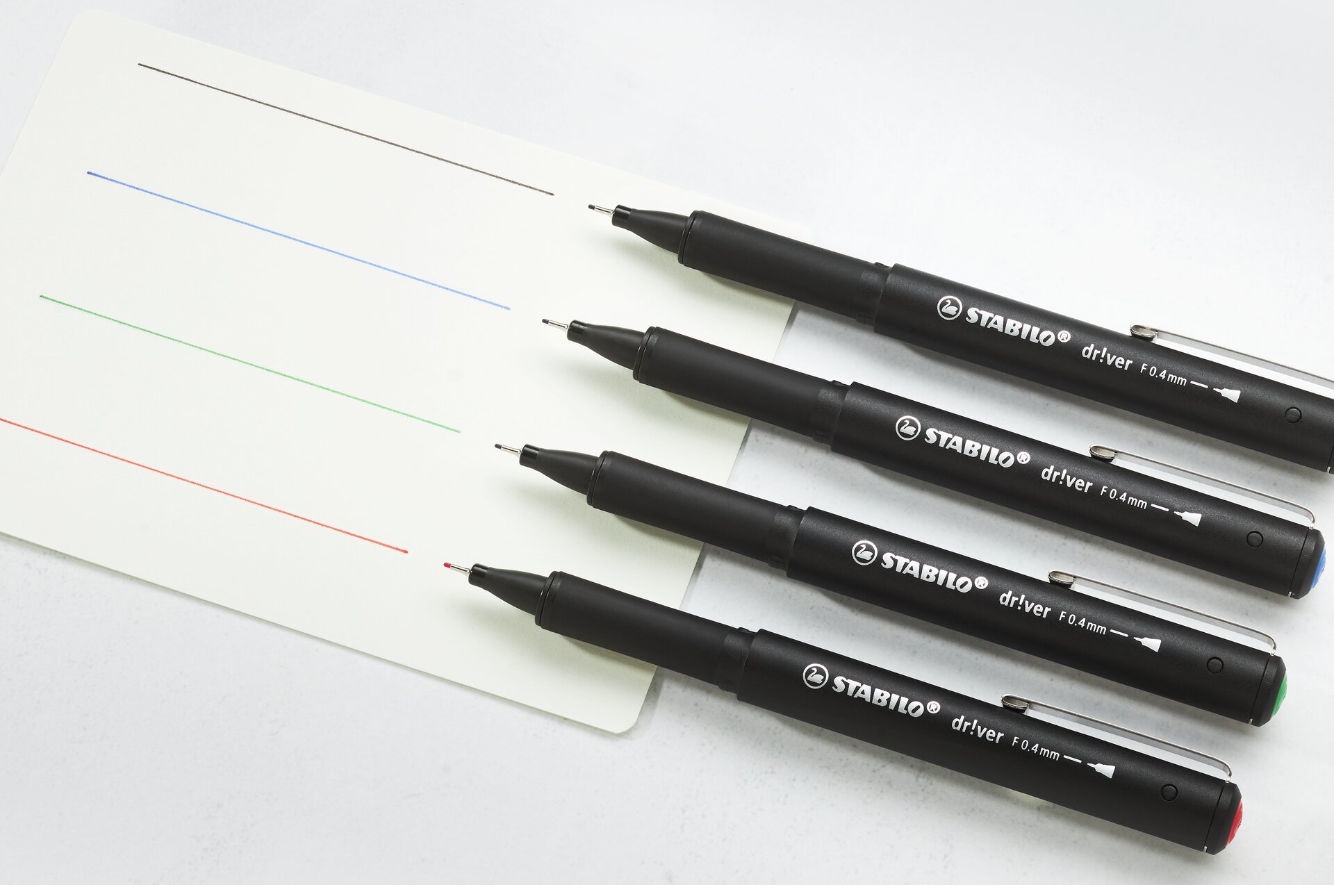 STABILO Dr!ver - Premium Fineliner - Blister 1 Stuks - Zwart STABILO Dr!ver - Premium Fineliner - Blister 1 Stuks - Zwart