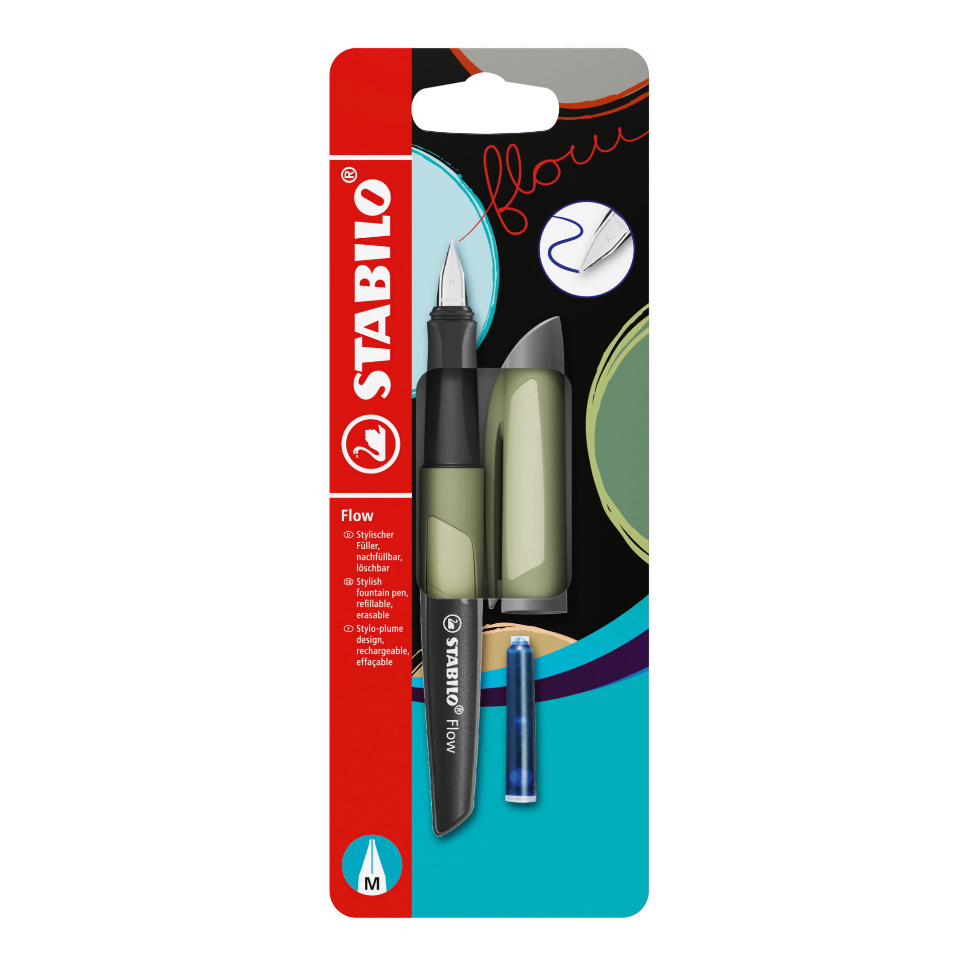 ---Plnící pero STABILO Flow plniace pero STABILO Flow Monochrome