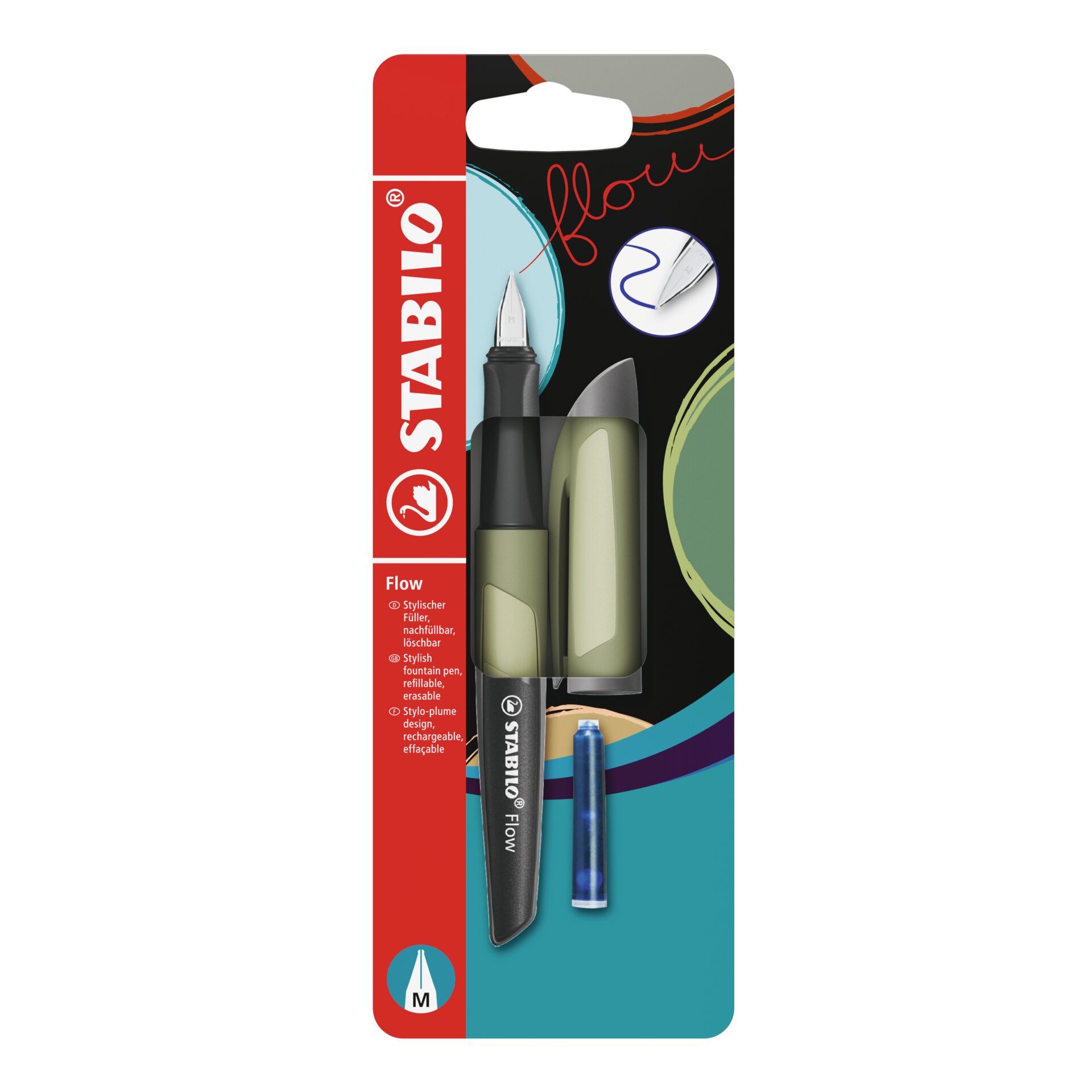 Plnící pero STABILO Flow Monochrome