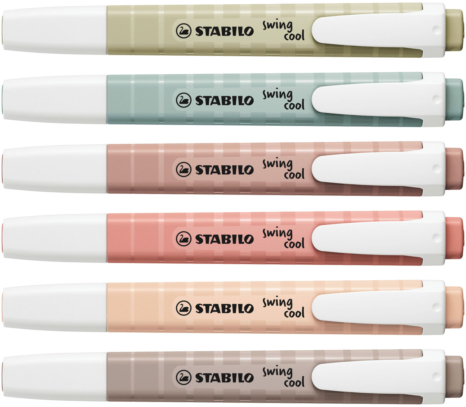 Surligneur format stylo STABILO swing cool NatureCOLORS Surligneur format stylo STABILO swing cool NatureCOLORS