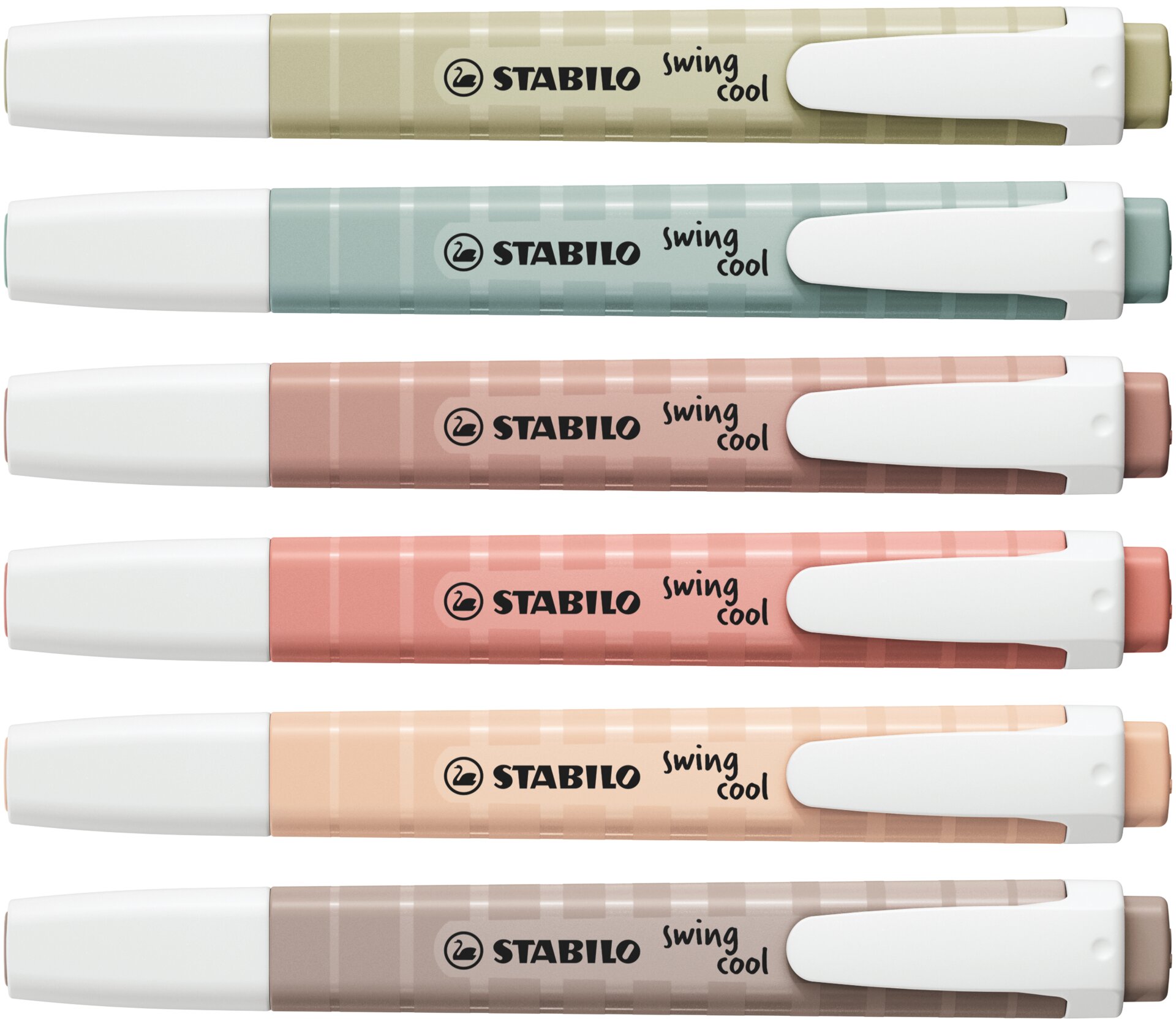 highlighter, marker, pastel, soft-tip, set