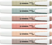 marker, highlighter, pastel, stabilo, swing, cool, pearlescent, pastell, zweidge, faser