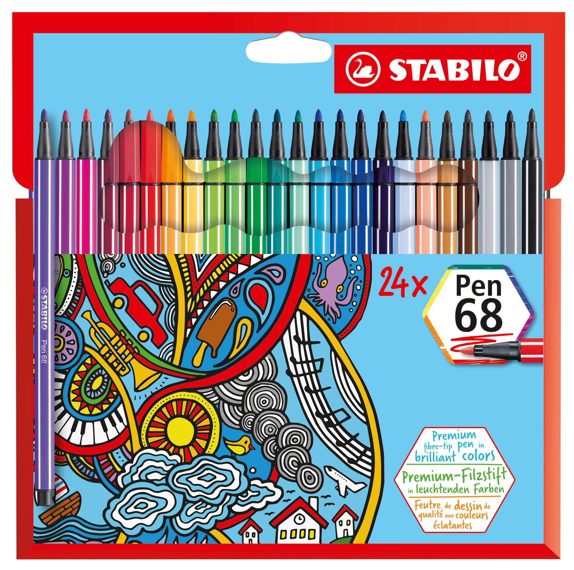 Pennarello STABILO Pen 68