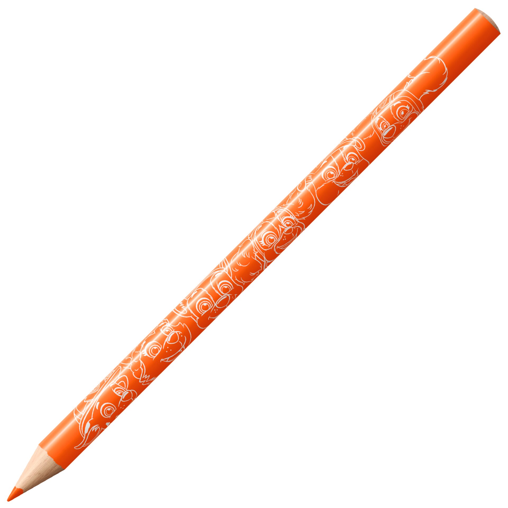 Buntstifte STABILO Colored Pencil Edition PAW Patrol, Bleistift, Orangen, Muster, Holzbleistift, Schwerpunktspitze
