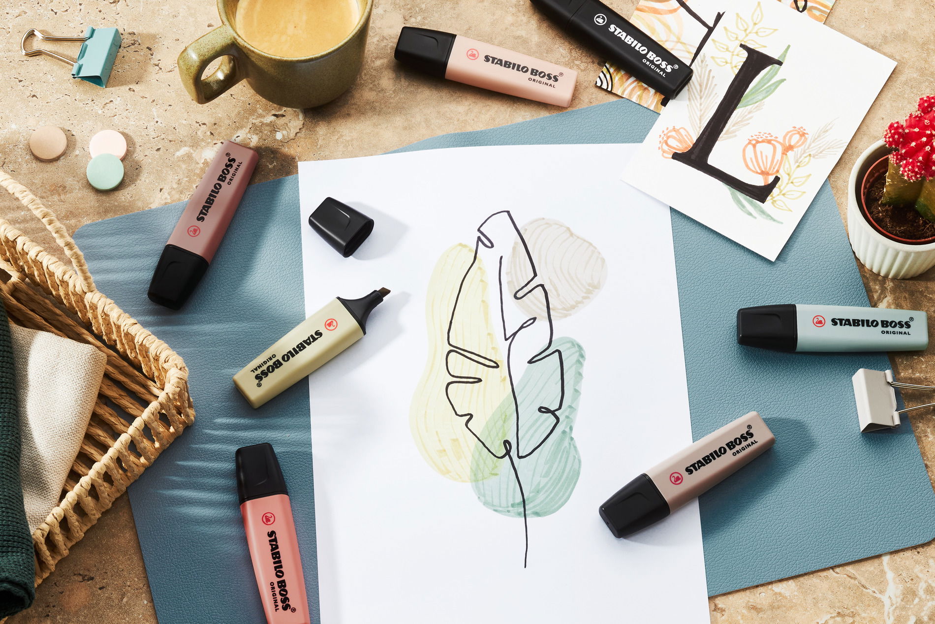 Textmarker STABILO BOSS ORIGINAL NatureCOLORS