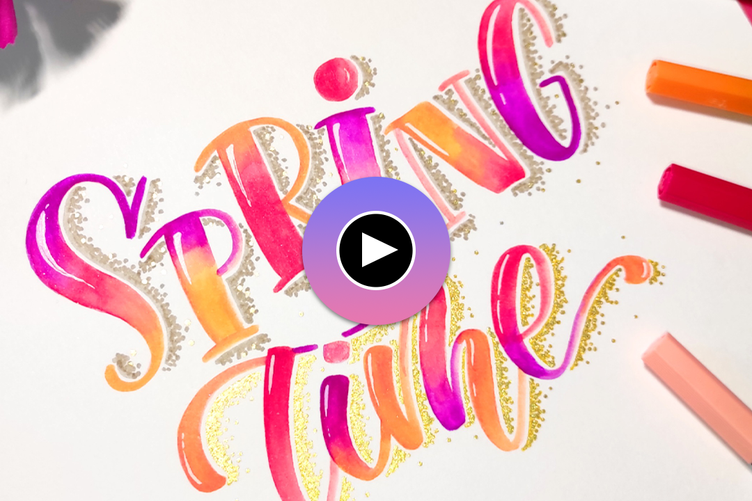 Springtime Lettering