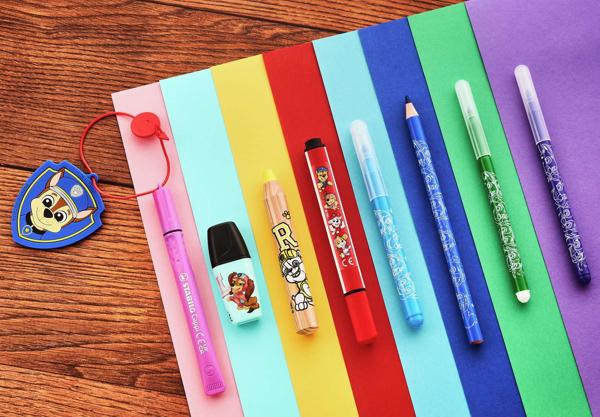 STABILO BOSS MINI PAW Patrol
STABILO Cappi PAW Patrol
STABILO power max PAW Patrol
STABILO power PAW Patrol
STABILO Trio Scribbi PAW Patrol
STABILO Colored Pencil Edition PAW Patrol
STABILO woody 3 in 1 PAW Patrol
STABILO Trio A-Z PAW Patrol