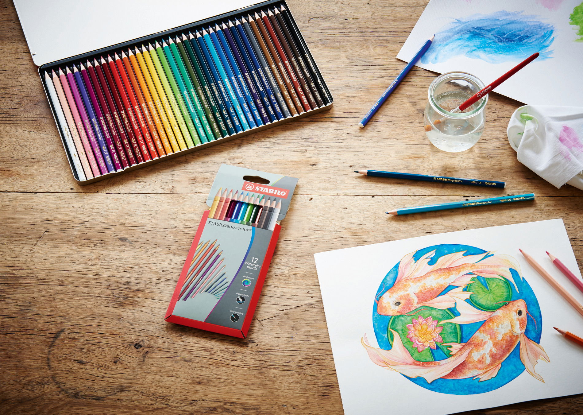 Buntstifte STABILOaquacolor