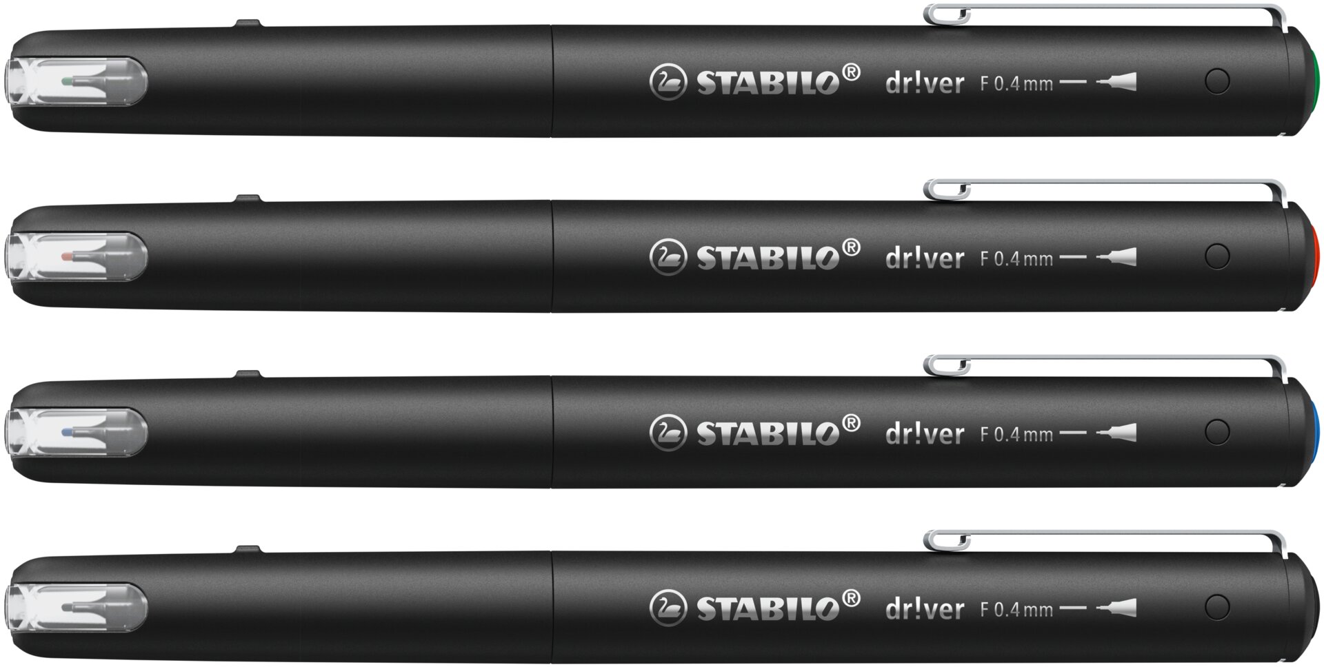 Premium Fineliner STABILO dr!ver Stift, Filzstift, dr.ver, 0,4mm, Stabilo