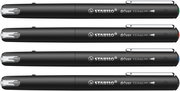 Stabilo, driver, 0.4mm, fineliner, black