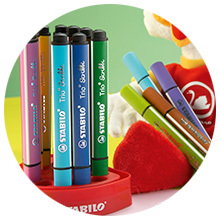 Fiber-Tip Pen STABILO Trio Scribbi