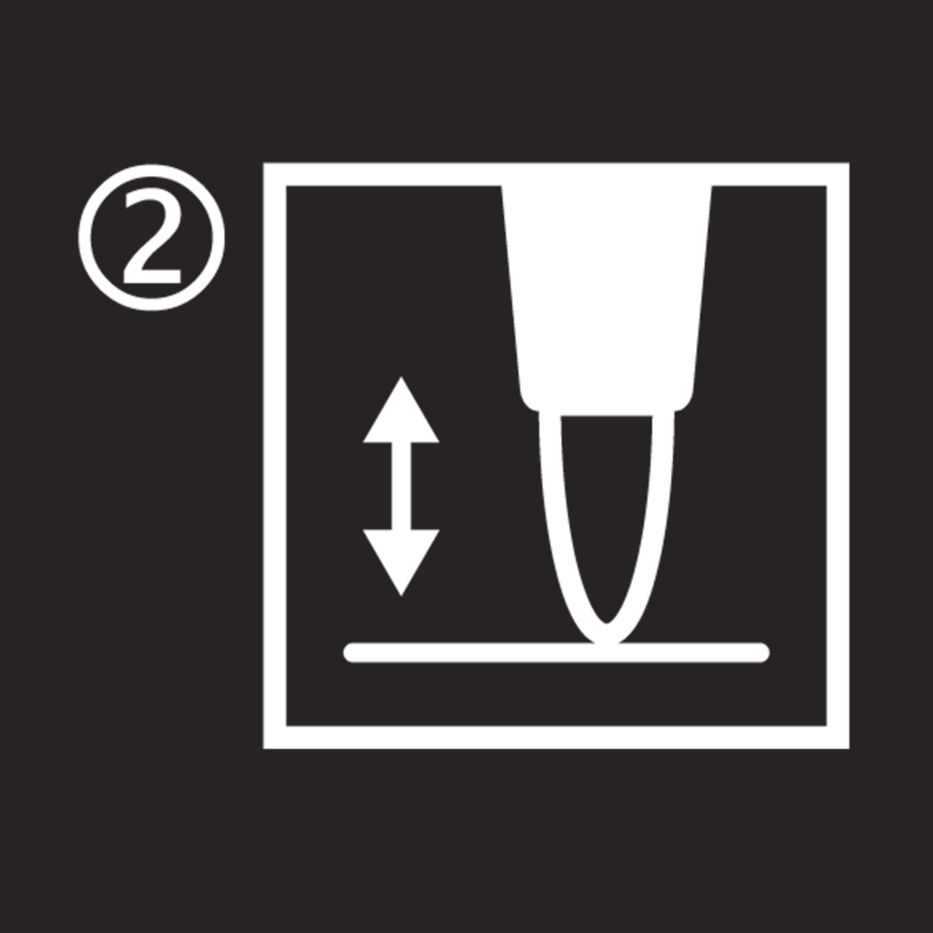t packaging, knife tip, metal tip, care instruction, do not fold